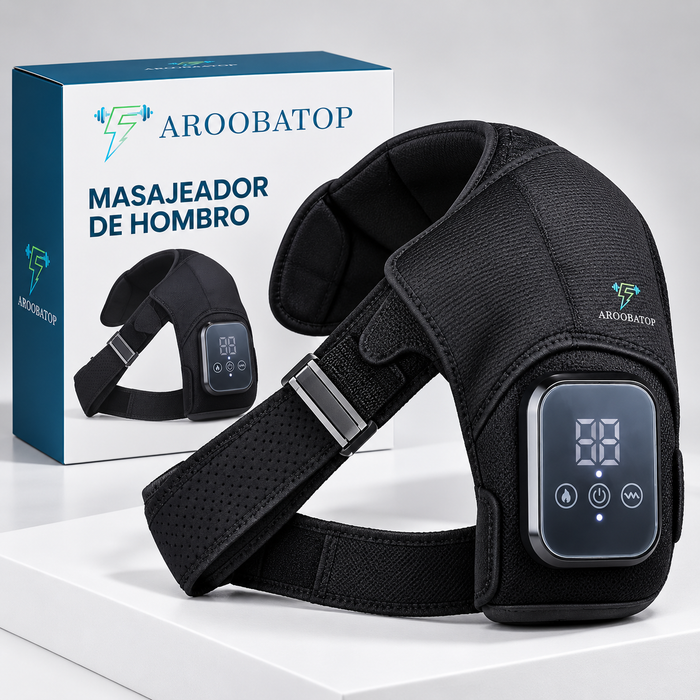 Masajeador de hombro con calor