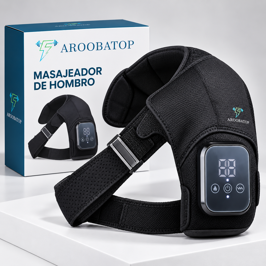 Masajeador de hombro con calor
