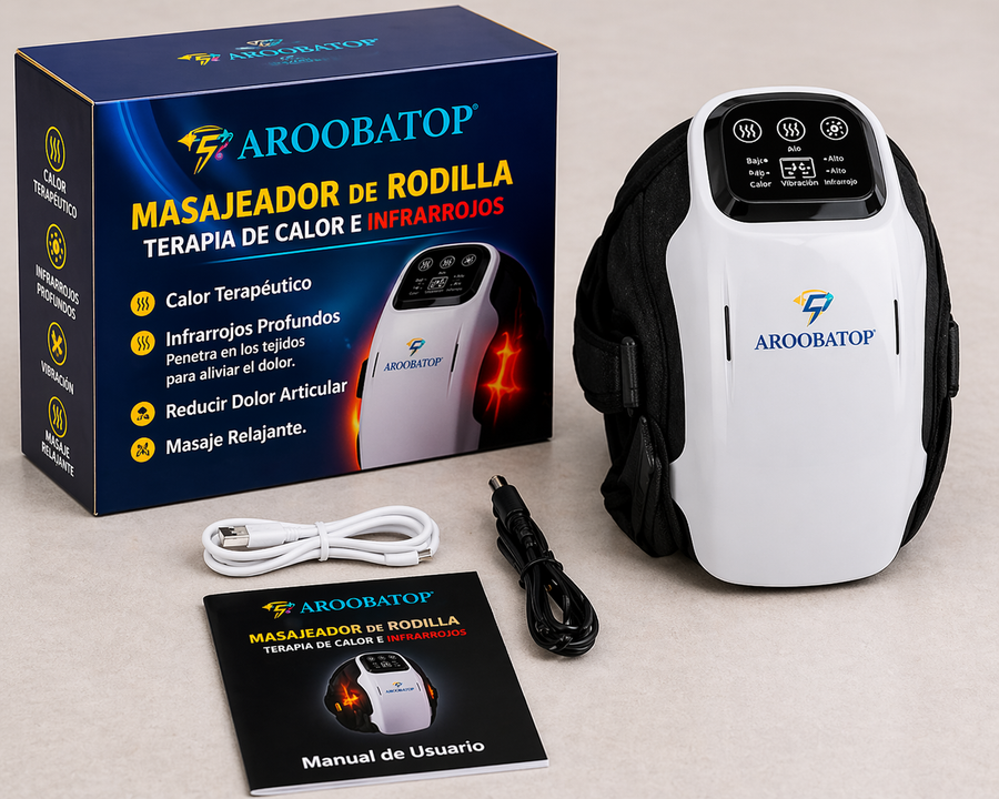 Masajeador de rodilla con tecnología infraroja
