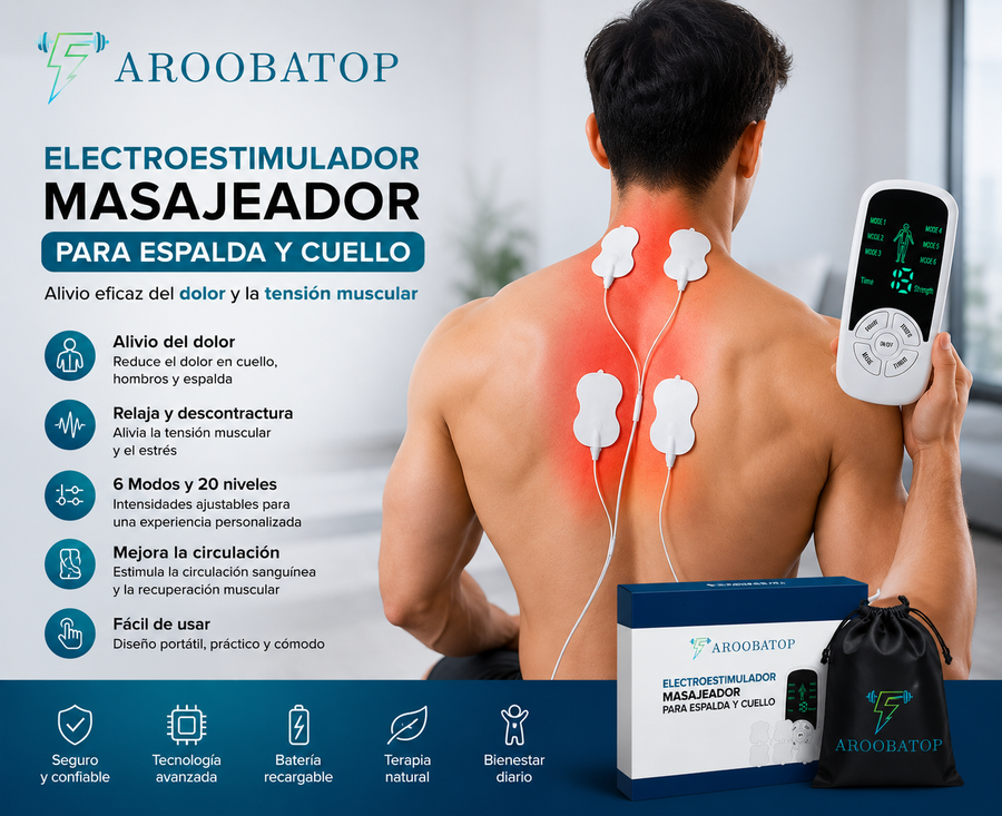 Electroestimulador de Espalda y Cuello