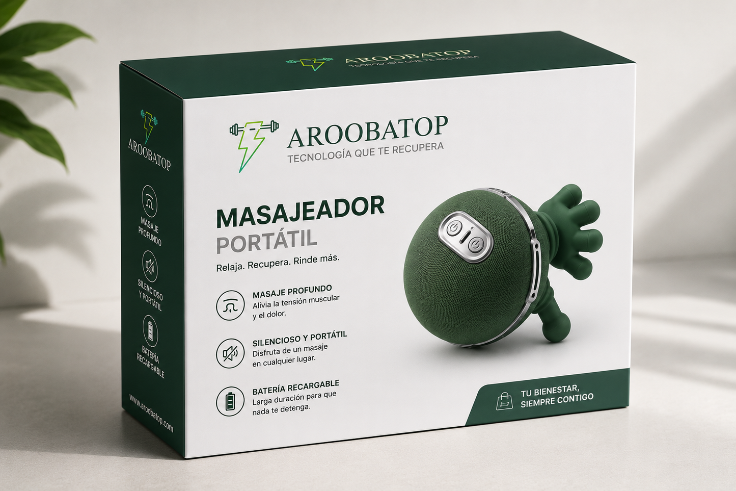 Masajeador cervical con calor