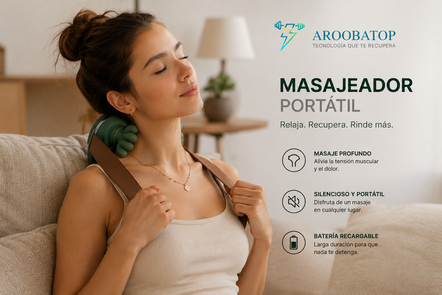 Masajeador cervical con calor