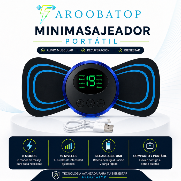 Mini Masajeador Portatil