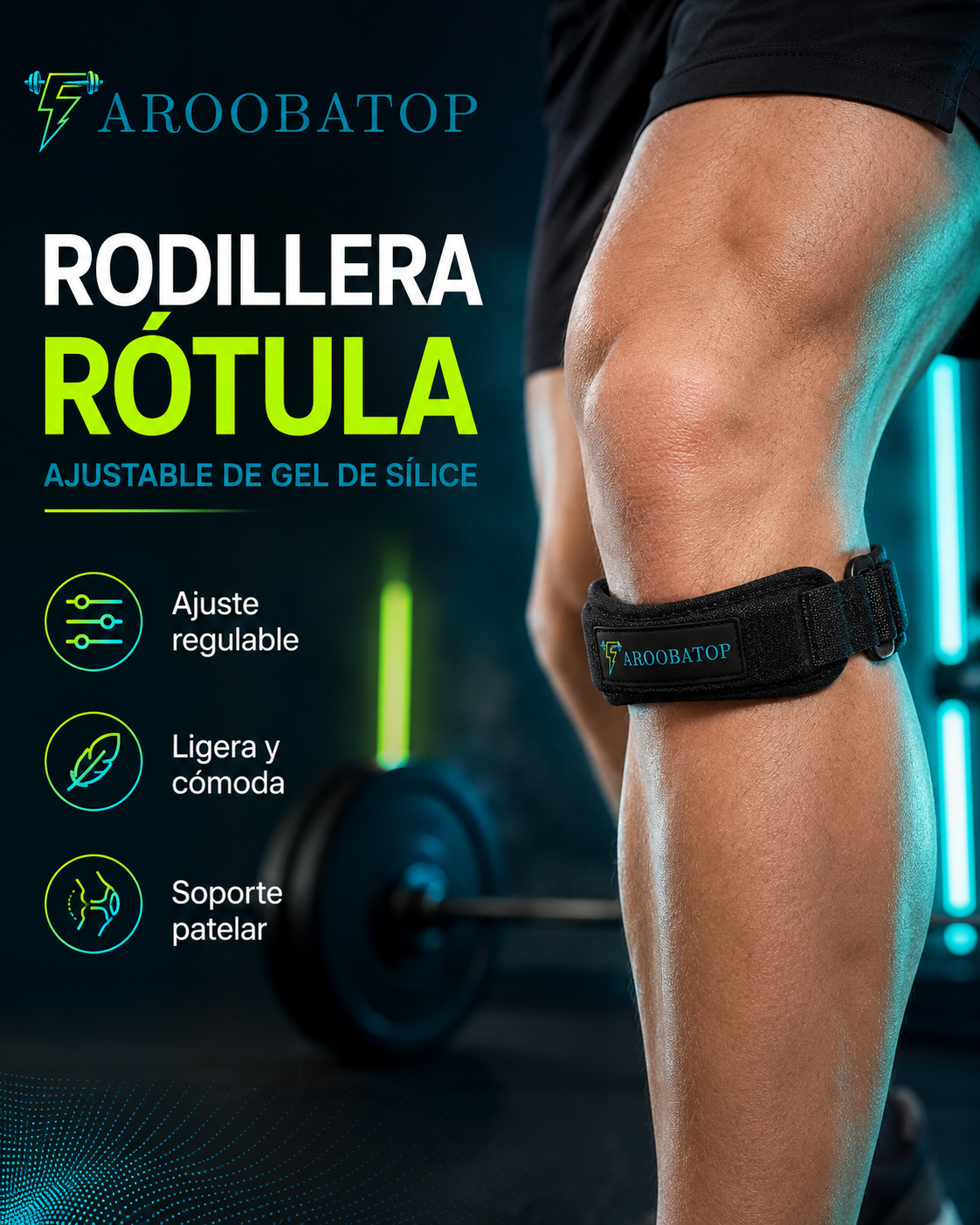 Rodillera para tendón rotuliano