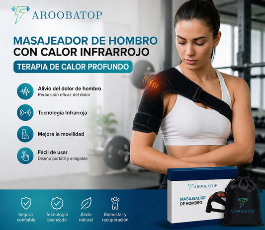Masajeador de hombro con calefacción